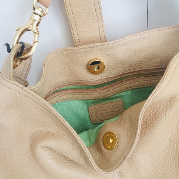 🎈Sigrid Olsen Cream Leather Purse - Picture 8 of 12